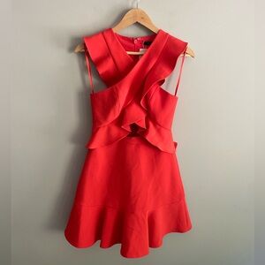 BCBG Elegant Little Red Dress NWT